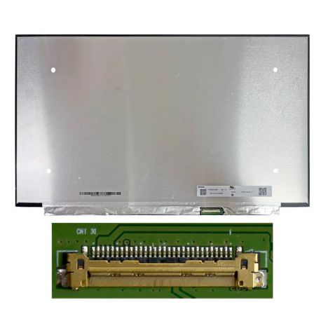 écran pc Portable   15.6" Slim FHD (1920x1080) LCD 60Hz, eDP 30pin Droite 19mm, sans Fixation