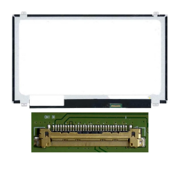 écran pc Portable   15.6" Slim HD (1366x768) 30pin Droite 19mm, Fixation Haut Bas