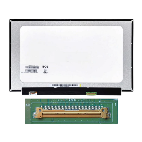 écran pc Portable  15.6" Slim HD (1366x768) LCD 60Hz Touch, 40pin à Droite EDP, sans Fixations