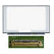 Dalle écran pc Portable  15.6" Slim HD (1366x768)(NT156WHM-N44 / N156BGA-EA3 Rev.C2) LCD TN 60Hz 30pin Droite 19mm, sans Fixatio