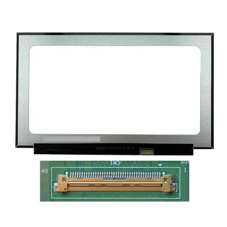 écran pc Portable  15.6" Slim Touch Screen FHD (1920x1080) LCD 60Hz, eDP 40pin Droite, sans Fixation