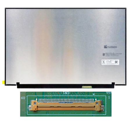 pantalla delgada WQXGA (2560×1600) de 16,0" para portátiles (MNG007DA1-B / NE160QDM-N62) LCD 60 Hz, eDP 40 clavijas recto 25 mm, sin montar