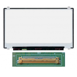écran pc Portable 17.3" Slim FHD (1920x1200) IPS 120Hz 40pin Gauche 25mm, Fixations Haut Bas