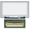 Dalle écran pc Portable 17.3" Slim FHD (LQ173M1JW03 / B173HAN05.1) (1920x1200) IPS 144Hz 40pin Droite 25mm, sans Fixations