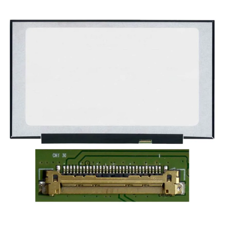 écran pc Portable 17.3" Slim HD+ (1600x900) LCD 60Hz 30pin Gauche 19mm, Fixation Haut Bas