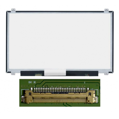 pantalla de portátil 17,3" Slim HD+ (1600x900) LCD 60Hz, 30pin izquierdo 19mm, Montaje superior inferior