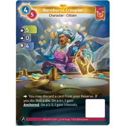 Croupi&egrave;re de l' Ouroboros (5-0-4) Carte Unique Lyra - Altered TCG - Edition KS