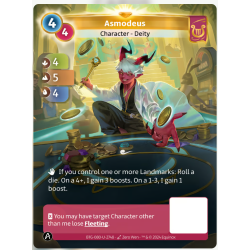 Asmod&eacute;e (4-5-4) Unique Lyra - Altered TCG - Edition KS