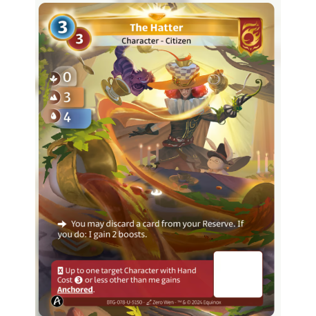 The Hatter (0-3-4)  Unique Lyra- Altered TCG