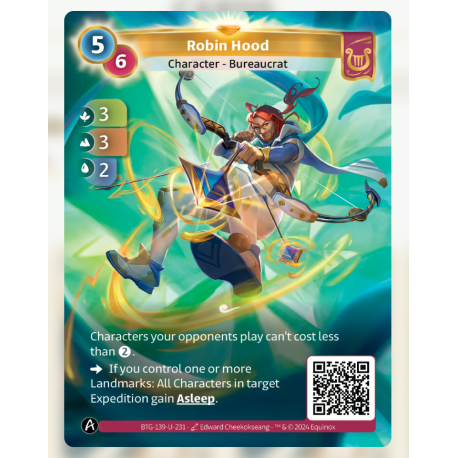 Robin Hood (3-3-2) ALT Unique Lyra - Altered TCG