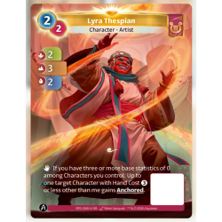 Com&eacute;dien Lyra (2-3-2) Carte Unique Lyra - Altered TCG - Edition KS