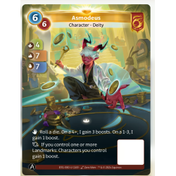 Asmod&eacute;e (4-7-7) Unique Bravos - Altered TCG - Edition KS