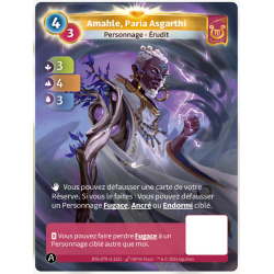 Amahle, Paria Asgarthi (3-4-3) Carte Unique Lyra - Altered TCG - Edition KS