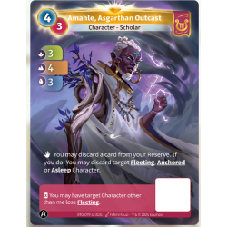 Amahle, Paria Asgarthi (3-4-3) Carte Unique Lyra - Altered TCG - Edition KS