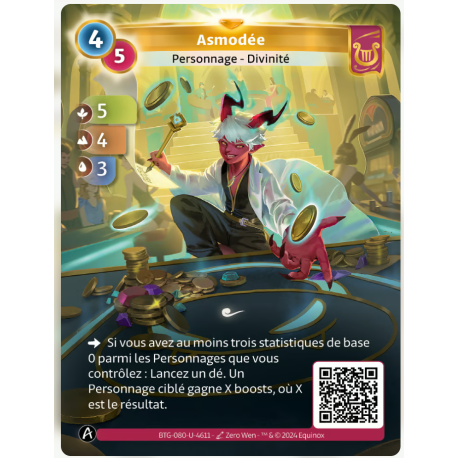 Asmodée (5-4-3) Unique Lyra - Altered TCG - Edition KS