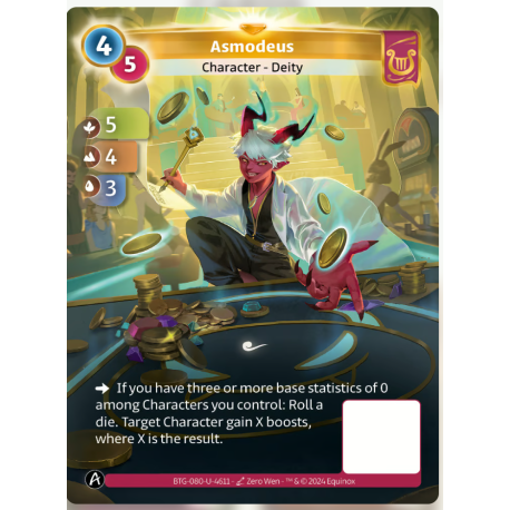 Asmodeus (5-4-3) Unique Lyra - Altered TCG