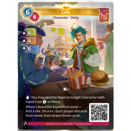 Loki (4-4-6) Unique Lyra - Altered TCG