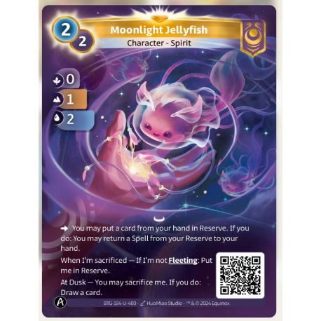 Moonlight Jellyfish (0-1-2) Unique Yzmir - Altered TCG
