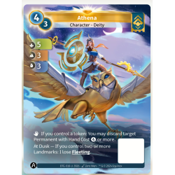 Athena (5-3-3) Carte Unique Ordis - Altered TCG - Edition KS