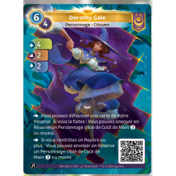 Dorothy Gale (4-2-2) Carte Unique Yzmir - Altered TCG - Edition KS