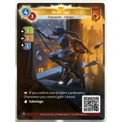 Espionne Ordis (3-3-1) Unique Bravos - Altered TCG - Edition KS