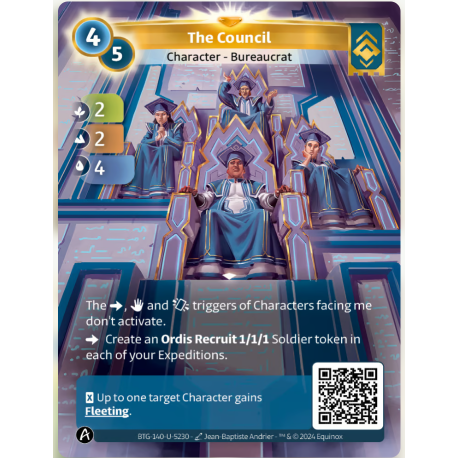 The Council (2-2-4) Unique Ordis - Altered TCG