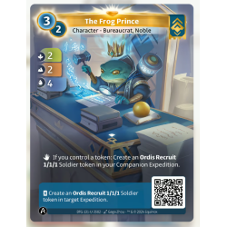 Le Roi Grenouille (2-2-4) Unique Ordis - Altered TCG - Edition KS