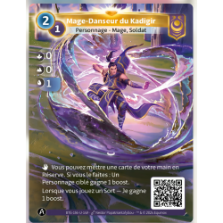 Mage-Danseur du Kadigir (0-0-1) Carte Unique YZMIR - Altered TCG - Edition KS