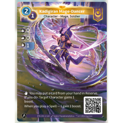 Mage-Danseur du Kadigir (0-0-1) Carte Unique YZMIR - Altered TCG - Edition KS