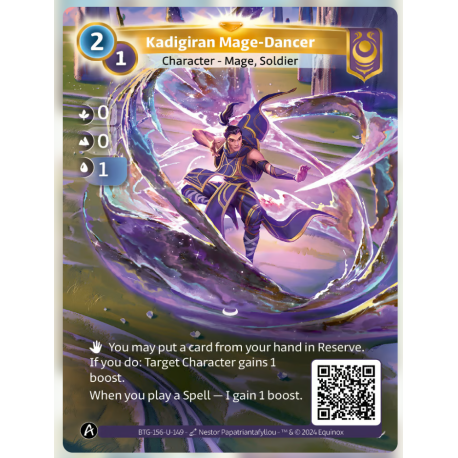 Kadigiran Mage Dancer (0-0-1) Unique YZMIR - Altered TCG