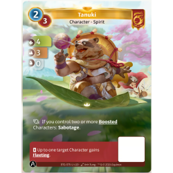 Tanuki (4-3-0) Carte Unique Bravos - Altered TCG - Edition KS