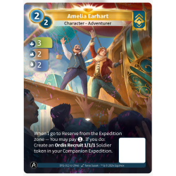 Amelia Earhart (3-2-2) Unique Ordis - Altered TCG - Edition KS
