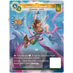 Danseuse d'&eacute;toffe Lyra At Dusk (0-4-1) Unique Muna - Altered TCG - Edition KS