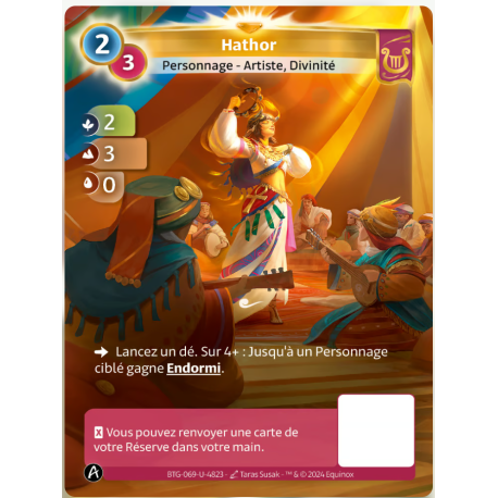 Hathor (2-3-0) Unique Lyra - Altered TCG - Edition KS