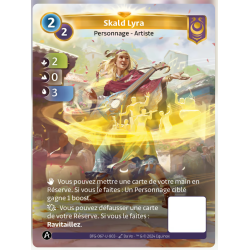 Skald Lyra (Ravitaille) Carte Unique Yzmir - Altered TCG - Edition KS