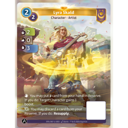 Skald Lyra (Ravitaille) Carte Unique Yzmir - Altered TCG - Edition KS
