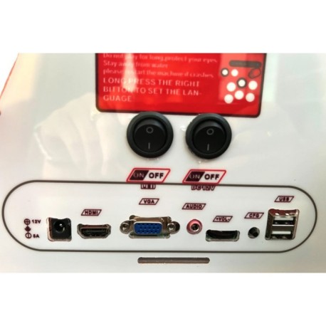 maquina arcade bartop doble pantalla enviada desde francia