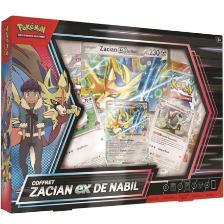 Nabil's Zacian-Ex set Pokémon 4 Boosters - EV09 EV08 EV01