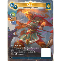 Achille (6-7-7) Carte Unique Ordis - Altered TCG - Edition KS