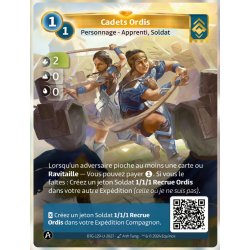 Cadets Ordis (2-0-0) carte Unique Ordis - Altered TCG - Edition KS