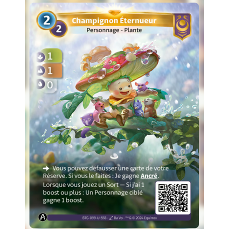 Champignon Eternueur (1-1-0) Carte Unique Yzmir - Altered TCG - Edition KS