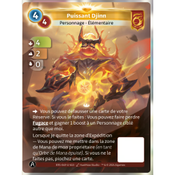 Puissant Djinn (4-2-0) Unique Bravos - Altered TCG - Edition KS