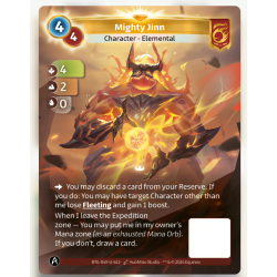 Puissant Djinn (4-2-0) Unique Bravos - Altered TCG - Edition KS