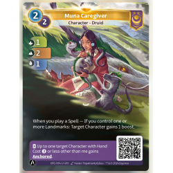 Soigneuse Muna (1-2-1) Unique Yzmir - Altered TCG - Edition KS