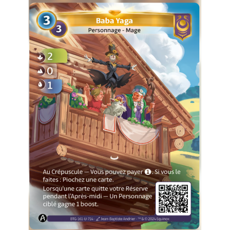 Baba Yaga (2-0-1) ALT / Unique Yzmir - Altered TCG