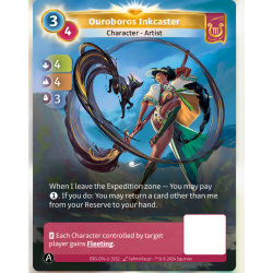 Encri&egrave;re de L'Ouroboros (4-4-3) Unique Lyra - Altered TCG - Edition KS
