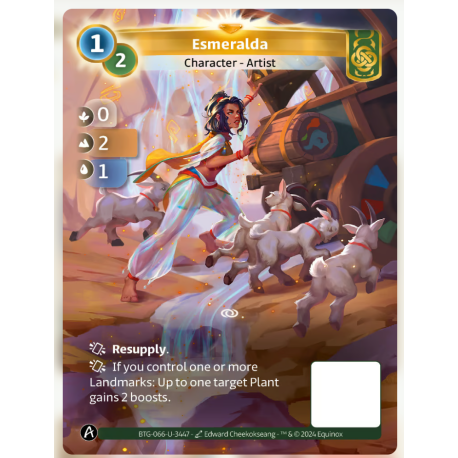 Esmeralda (0-2-1) Unique Muna Card - Altered TCG