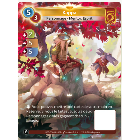 Kappa (2-5-5) Carte Unique Bravos - Altered TCG - Edition KS