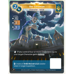 Le Marchand de Sable (0-3-3) Carte Unique Ordis - Altered TCG - Edition KS