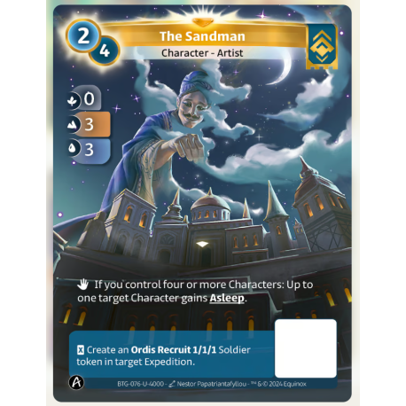 The Sandman (0-3-3) Unique Ordis - Altered TCG